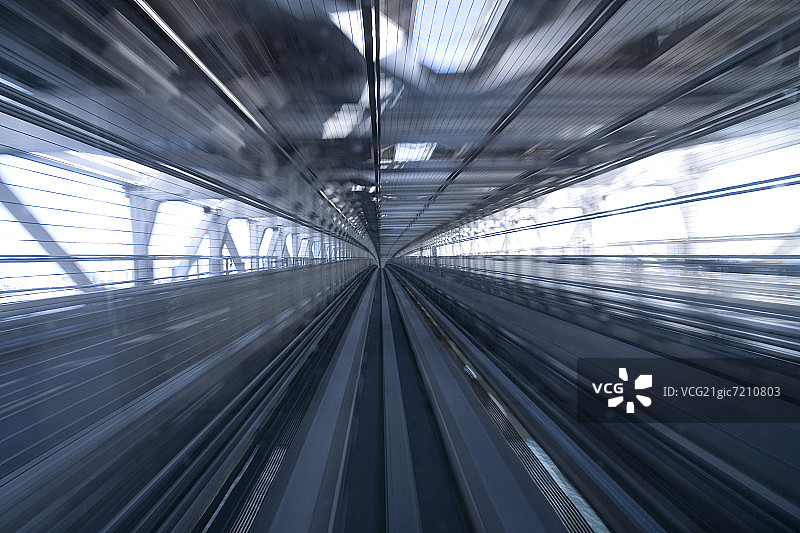 日本东京的轨道图片素材