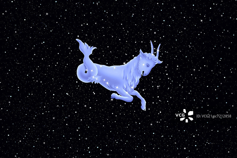 摩羯星座图片素材