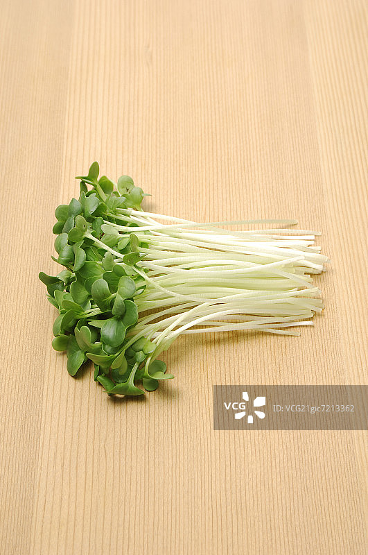 一束萝卜芽苗菜图片素材