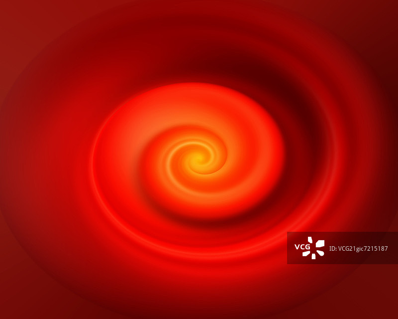 橙色涡旋电脑图形图片素材