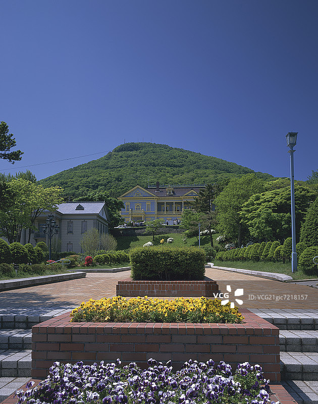 日本北海道函馆元町公园图片素材