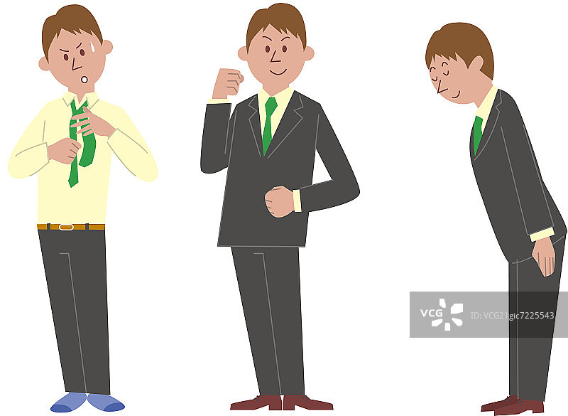 商务人士插画图片素材