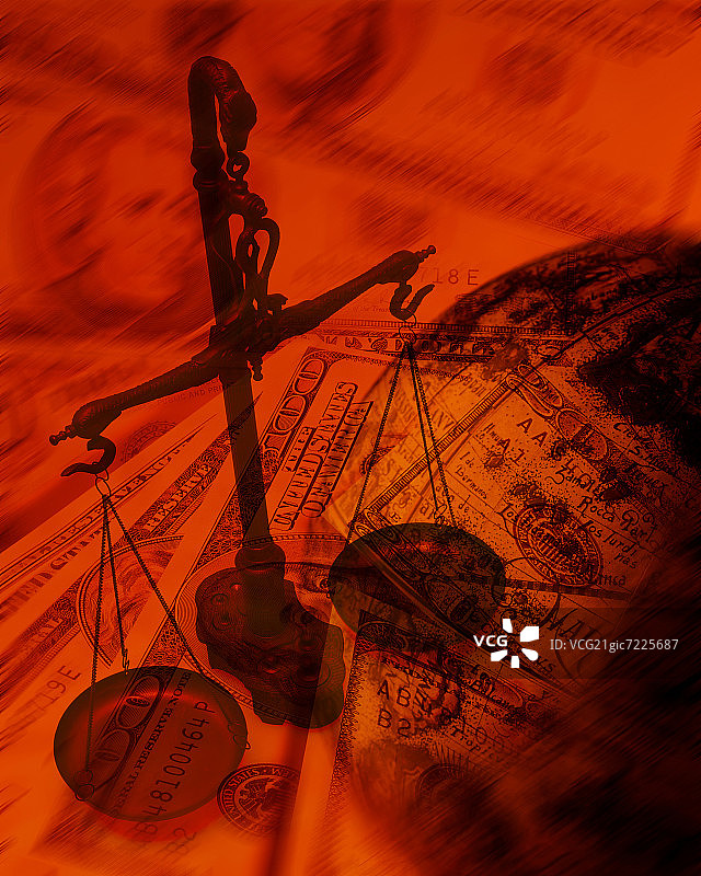 平衡与金钱图片素材