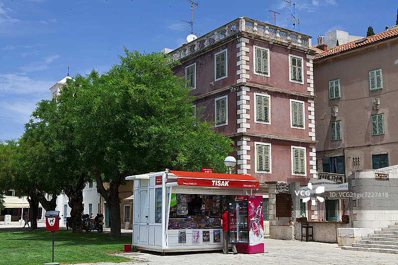 信息亭图片素材