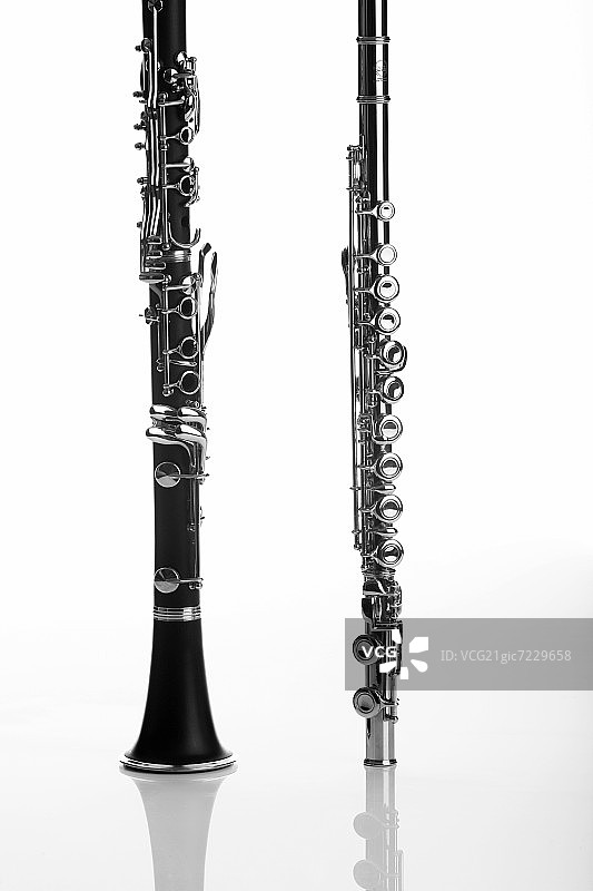 单簧管和长笛图片素材