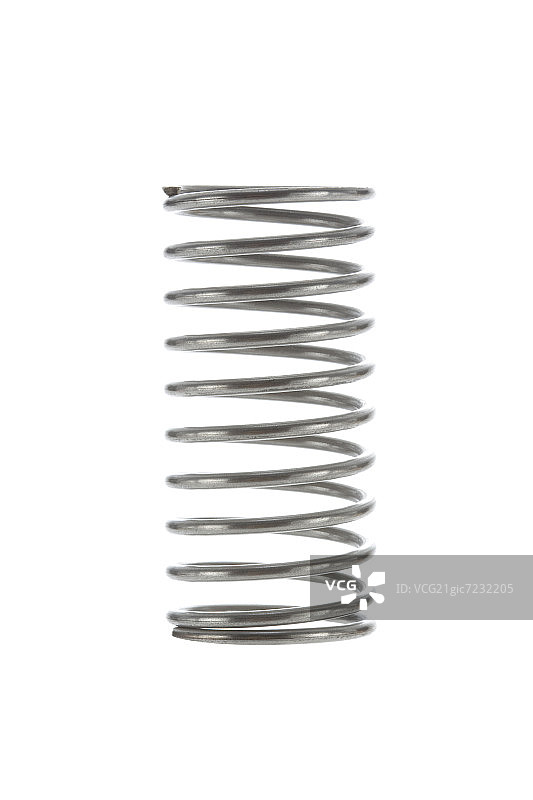 卷曲的弹簧图片素材