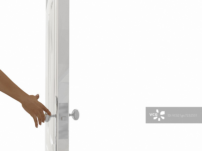 手开门图片素材