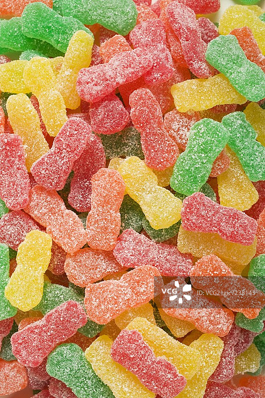 美式水果味酸味软糖图片素材