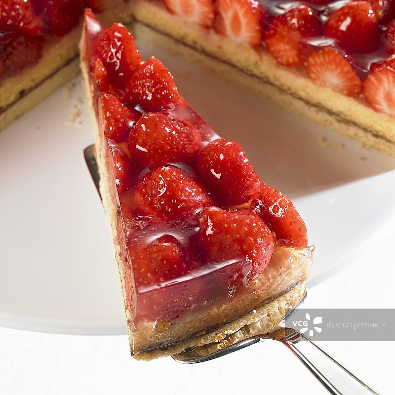 草莓馅饼图片素材