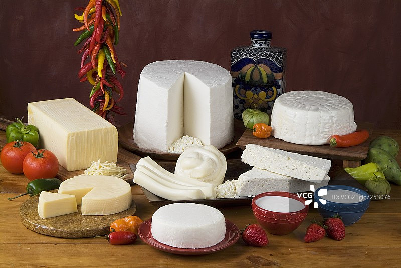 各种西班牙奶酪图片素材