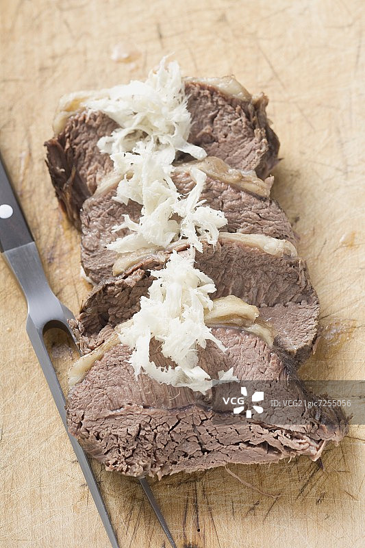 辣根水煮牛肉图片素材