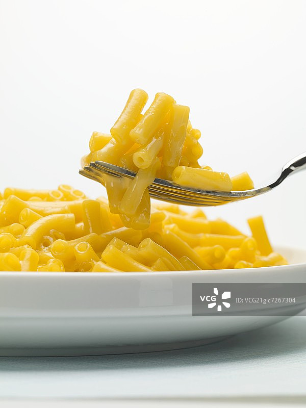 一份通心粉和奶酪图片素材