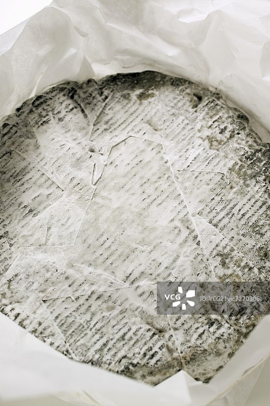 纸包软奶酪（俯视）图片素材