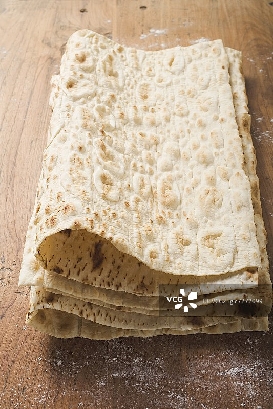 拉瓦什（土耳其薄面包）图片素材