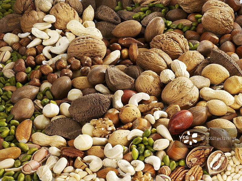 什锦坚果图片素材
