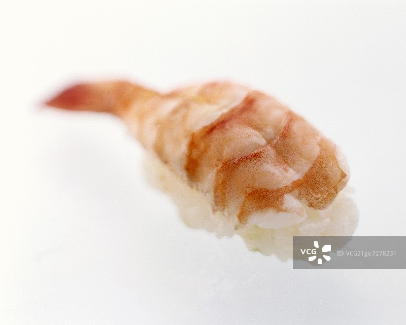 一个鲜虾寿司图片素材