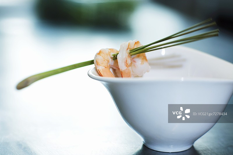 柠檬香茅虾图片素材