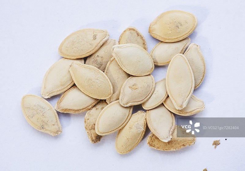 一堆南瓜籽图片素材