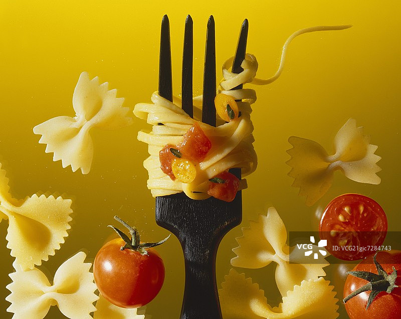 番茄意式细面图片素材