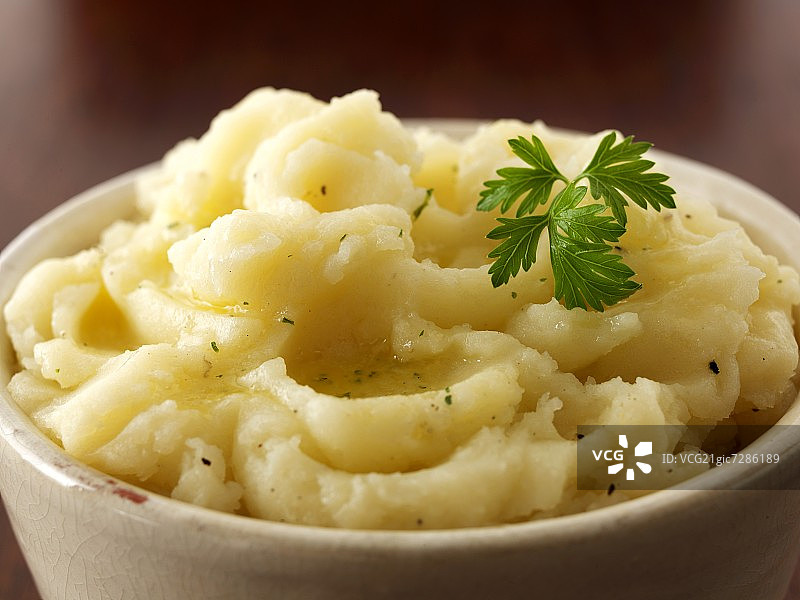 土豆泥（特写）图片素材