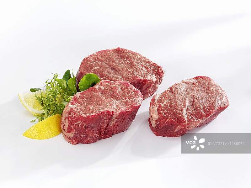 生牛里脊肉牛排图片素材