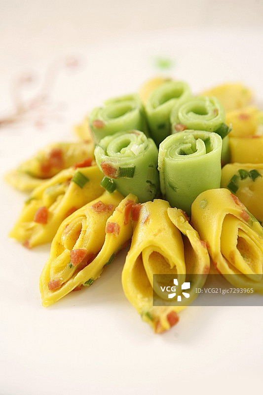 黄瓜卷图片素材