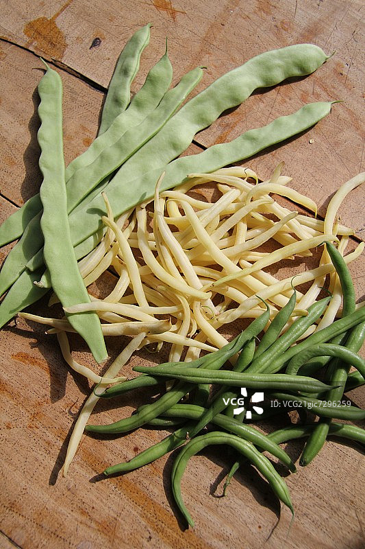 绿黄色豆类图片素材