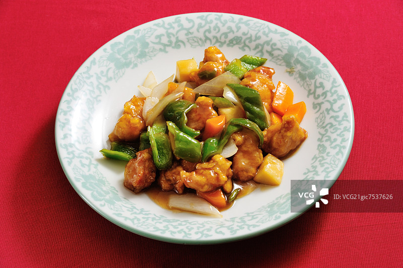 咕噜肉图片素材