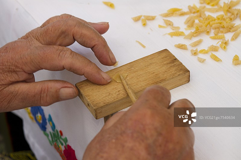 自制匈牙利贝壳面图片素材