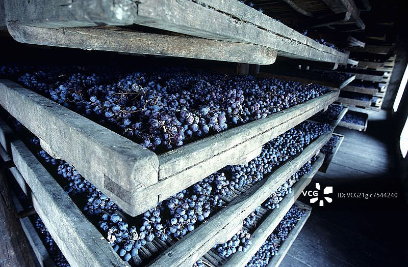 开放式阁楼风干葡萄图片素材