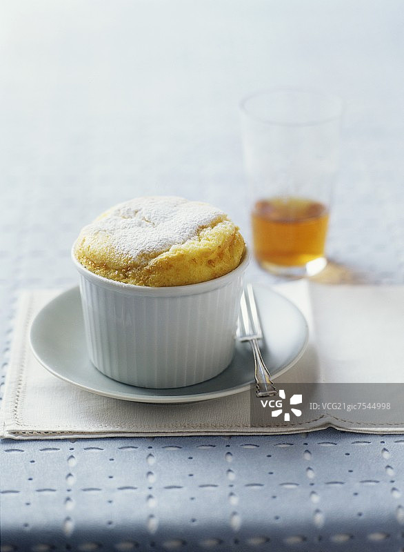 柠檬舒芙蕾图片素材