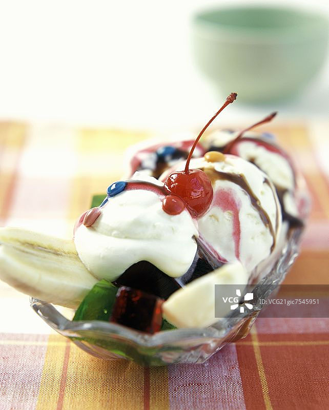 糖果香蕉船图片素材