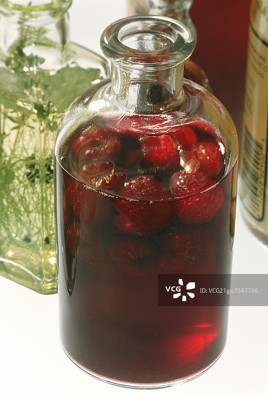 覆盆子醋图片素材