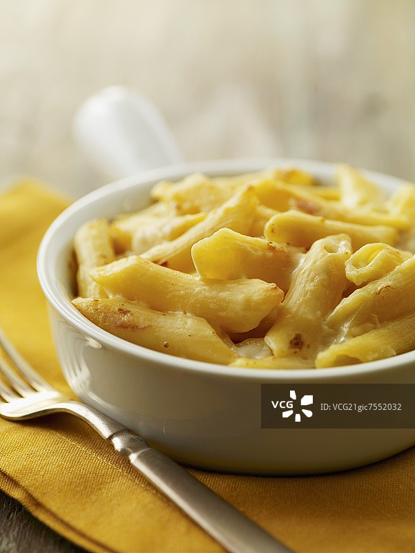 烤通心粉和奶酪图片素材