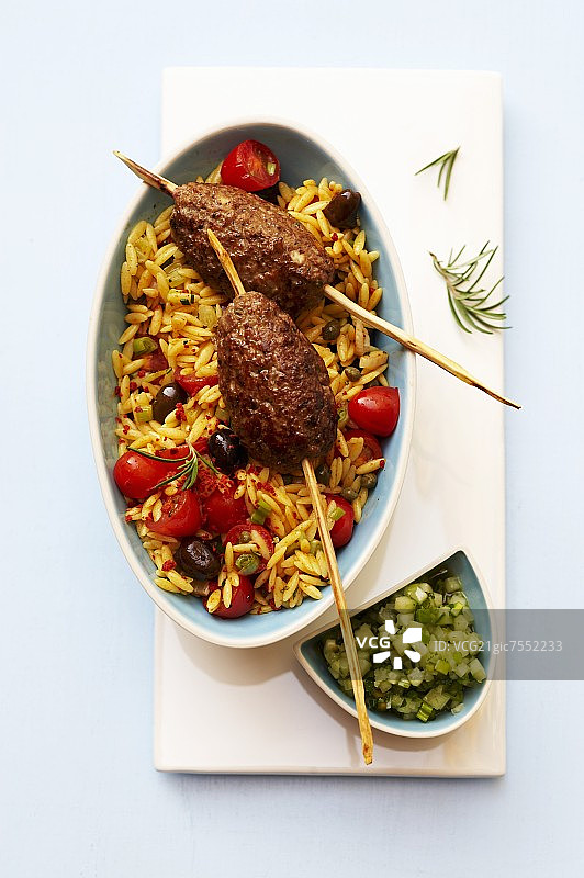 搭配奥佐沙拉的Cevapcici图片素材