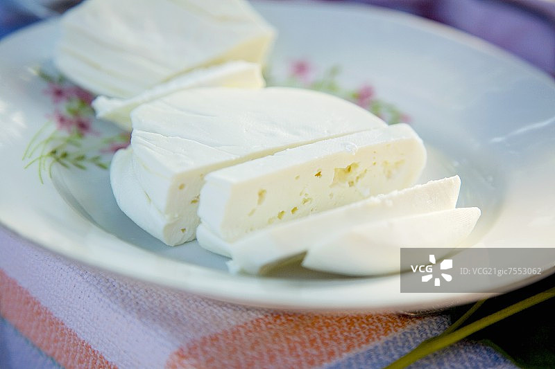 保加利亚软奶酪拼盘图片素材