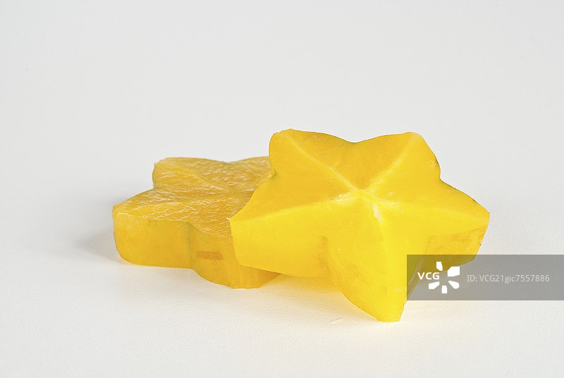 两片杨桃图片素材