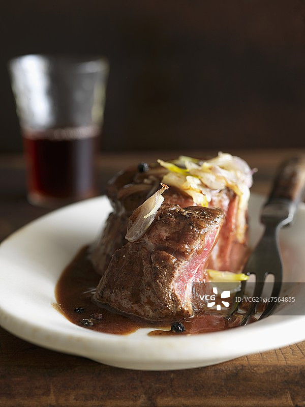 胡椒酱牛排图片素材