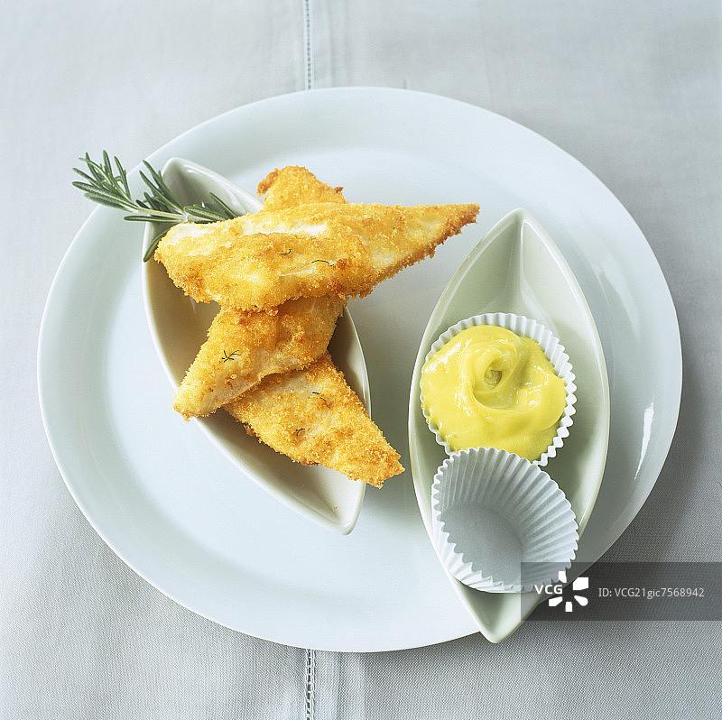 迷迭香蒜泥芹菜油条图片素材