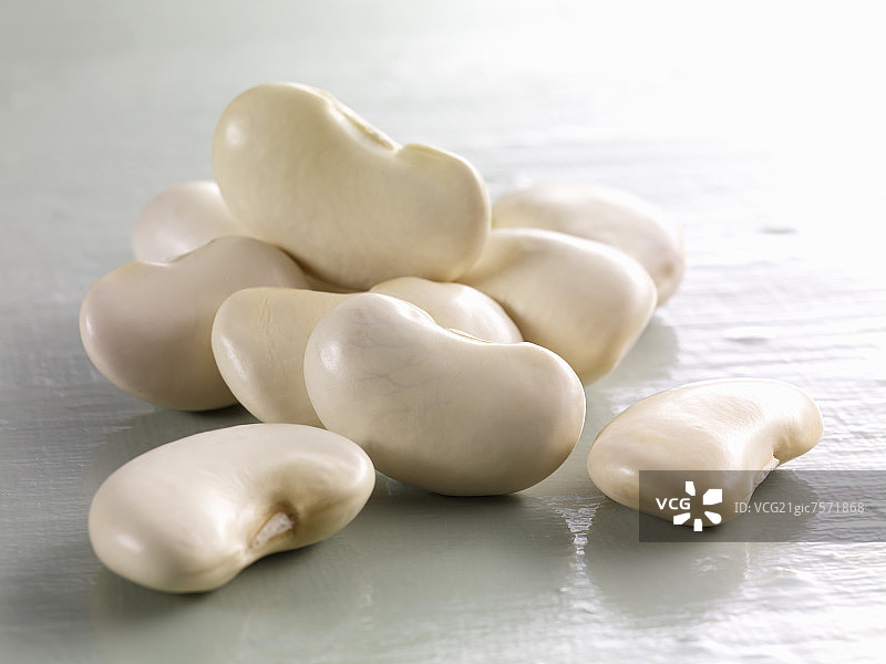 白豆（特写）图片素材