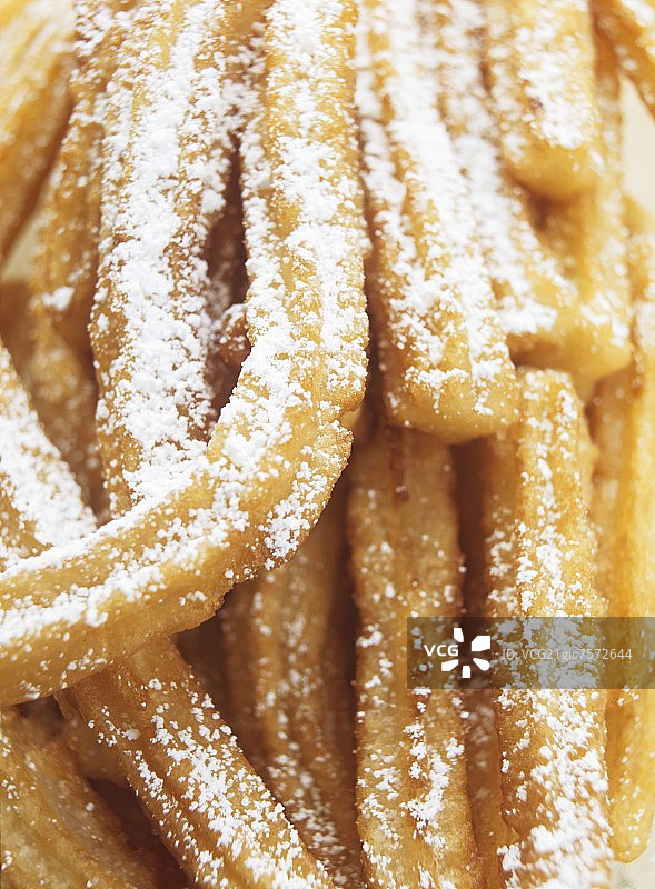 西班牙油条小吃图片素材