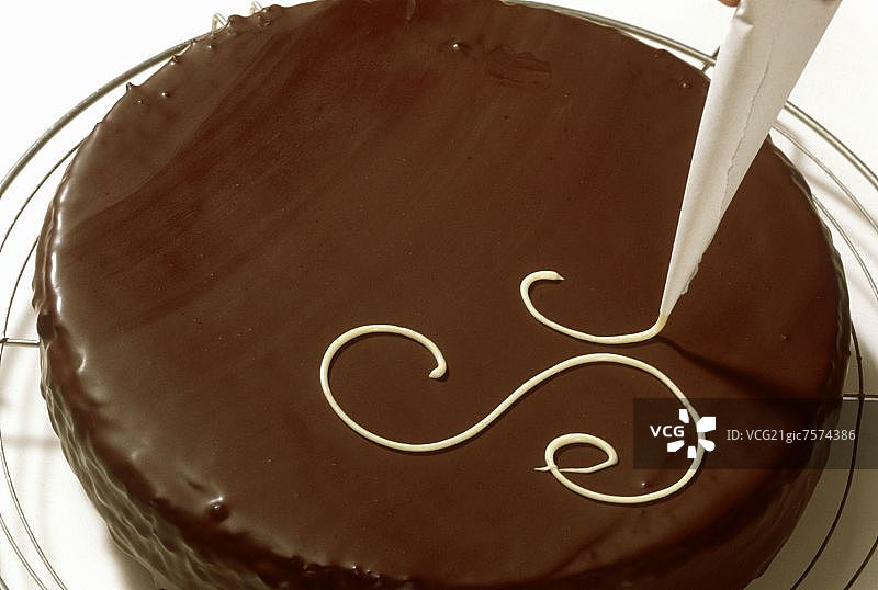 装饰萨赫蛋糕图片素材