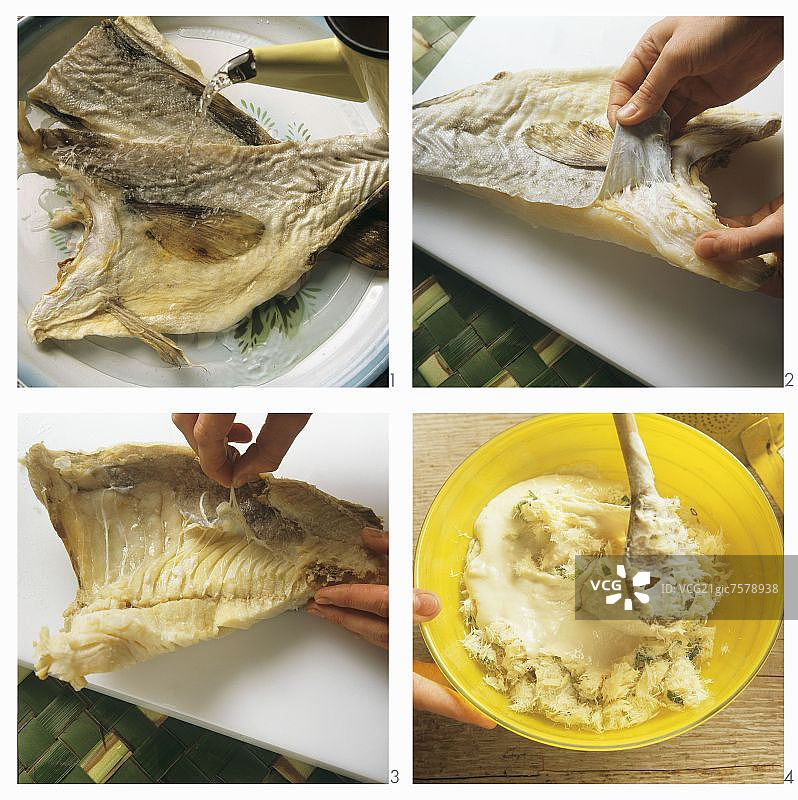 制作鳕鱼丸图片素材
