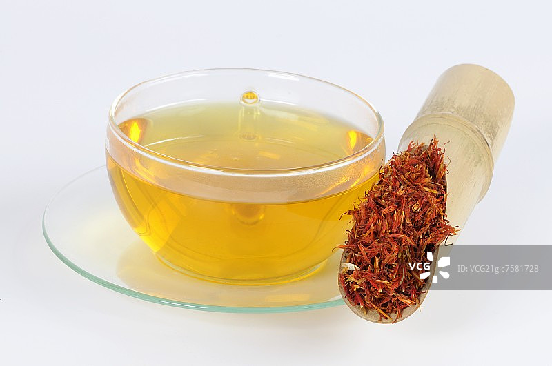 红花茶图片素材