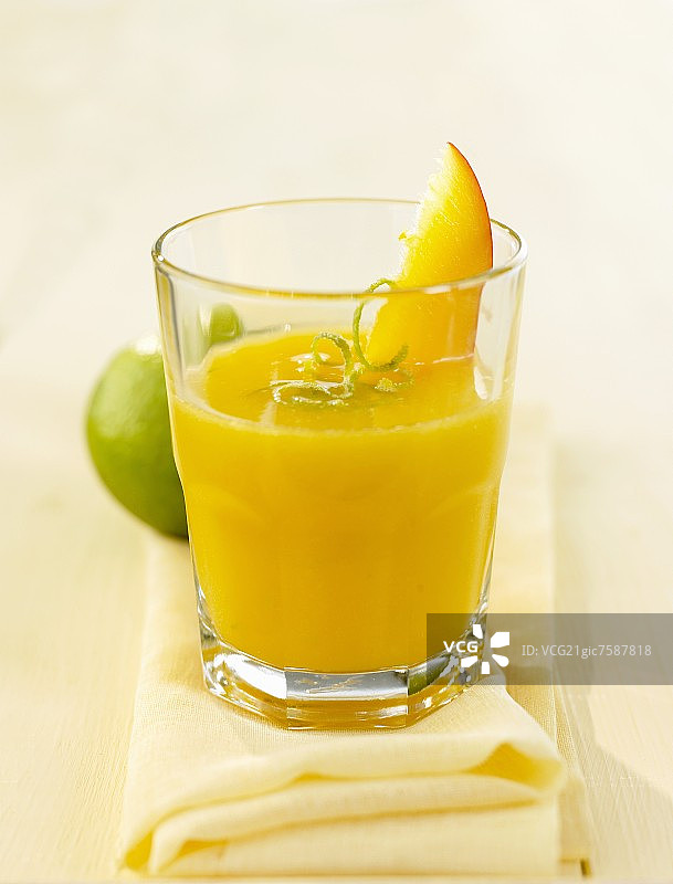 芒果冰沙图片素材