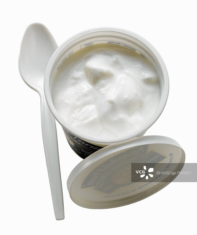 原味酸奶容器图片素材