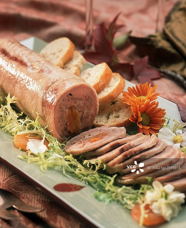 鸭肉冻图片素材