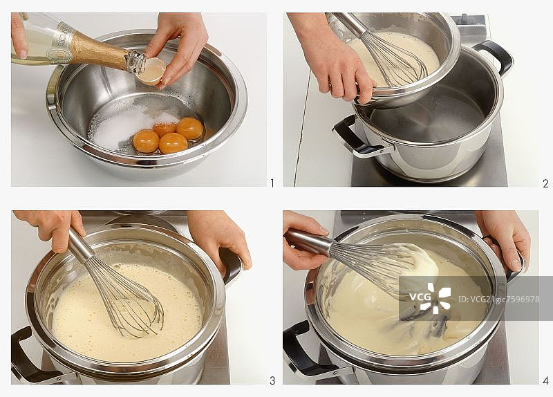 制作萨芭雍图片素材