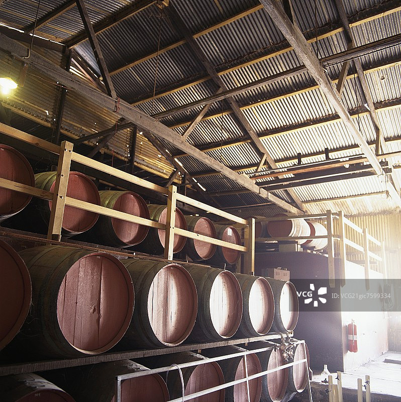 澳大利亚南巴罗莎谷彼得·雷曼葡萄酒图片素材