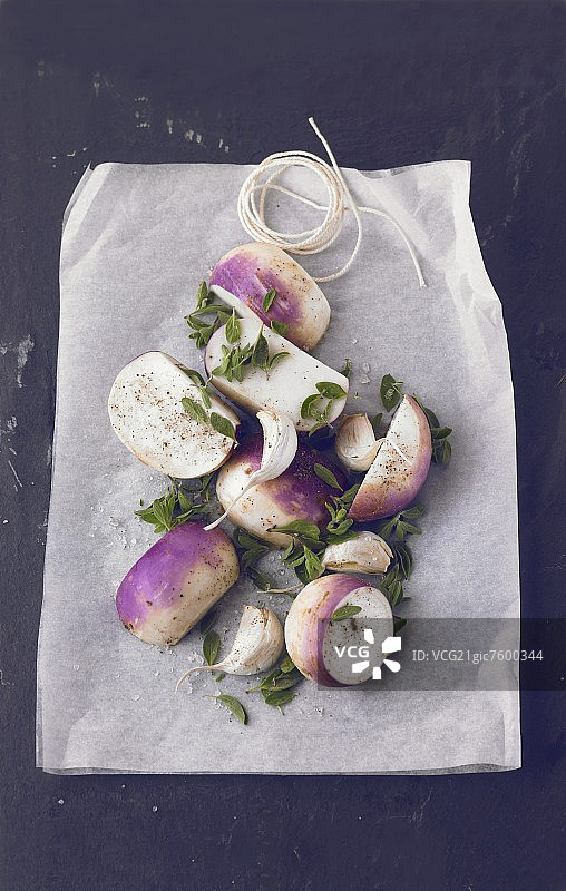 纸包泰尔托芜菁图片素材